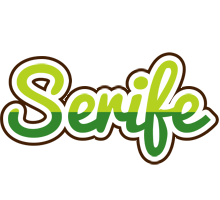 Serife golfing logo