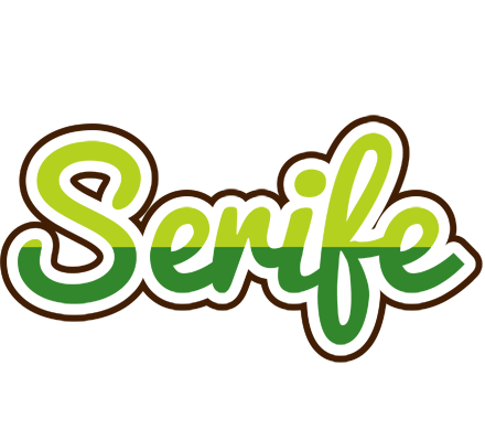 Serife golfing logo