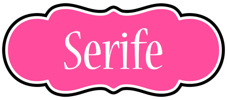 Serife invitation logo