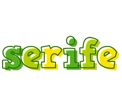 Serife juice logo