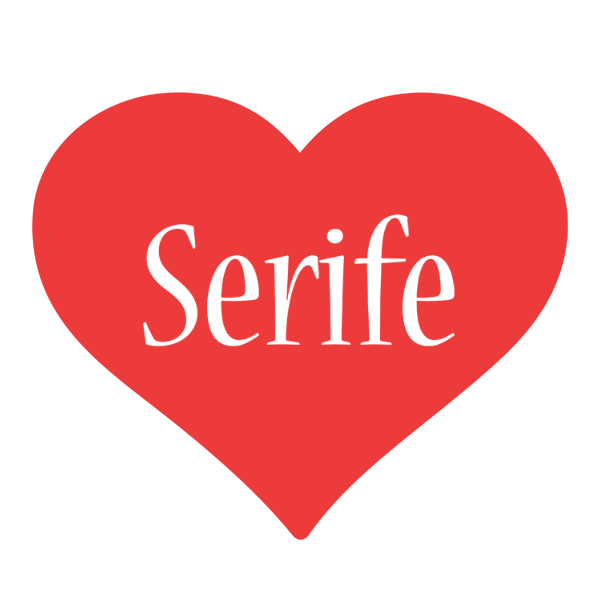 Serife love logo