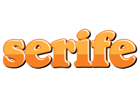 Serife orange logo