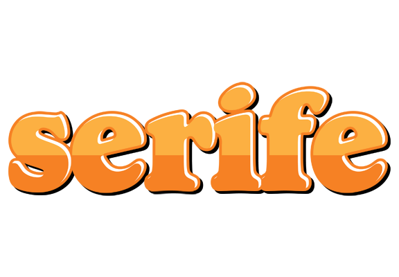 Serife orange logo
