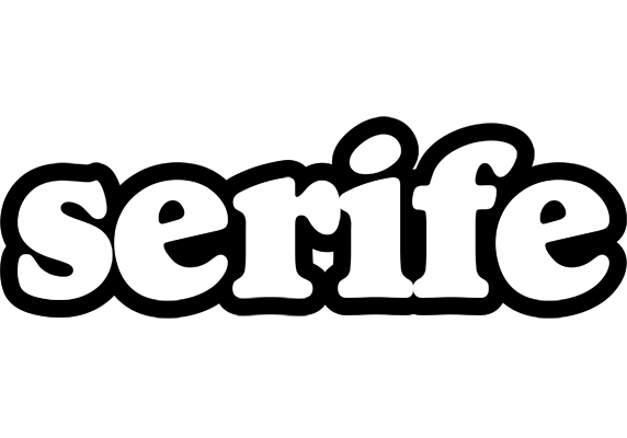 Serife panda logo