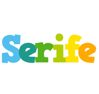 Serife rainbows logo