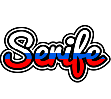 Serife russia logo