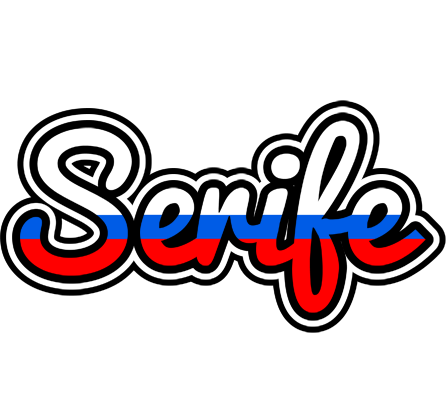 Serife russia logo