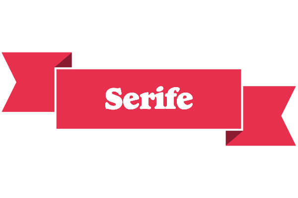 Serife sale logo