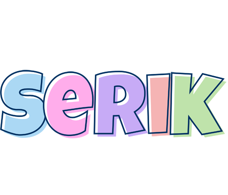 Serik pastel logo