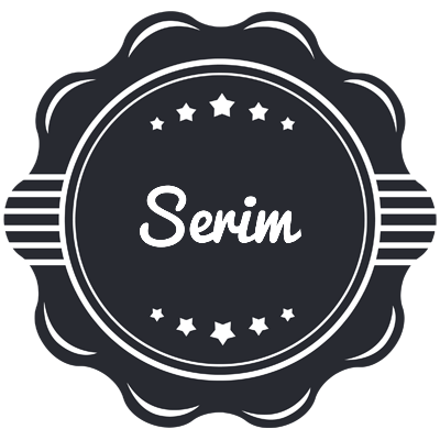 Serim badge logo