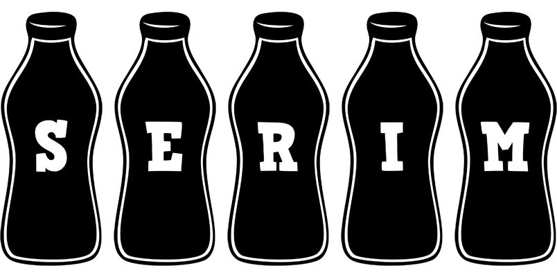 Serim bottle logo