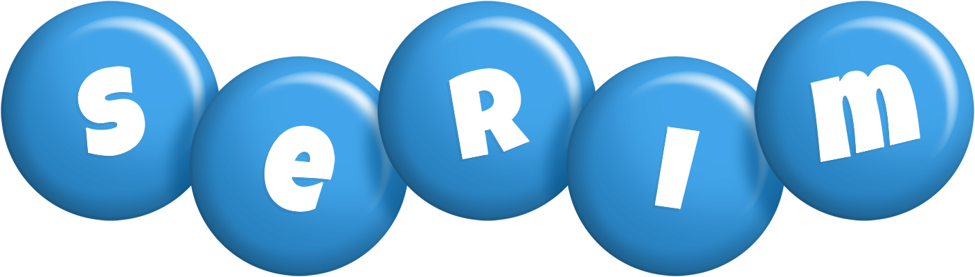 Serim candy-blue logo