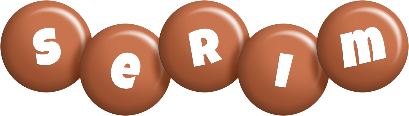 Serim candy-brown logo