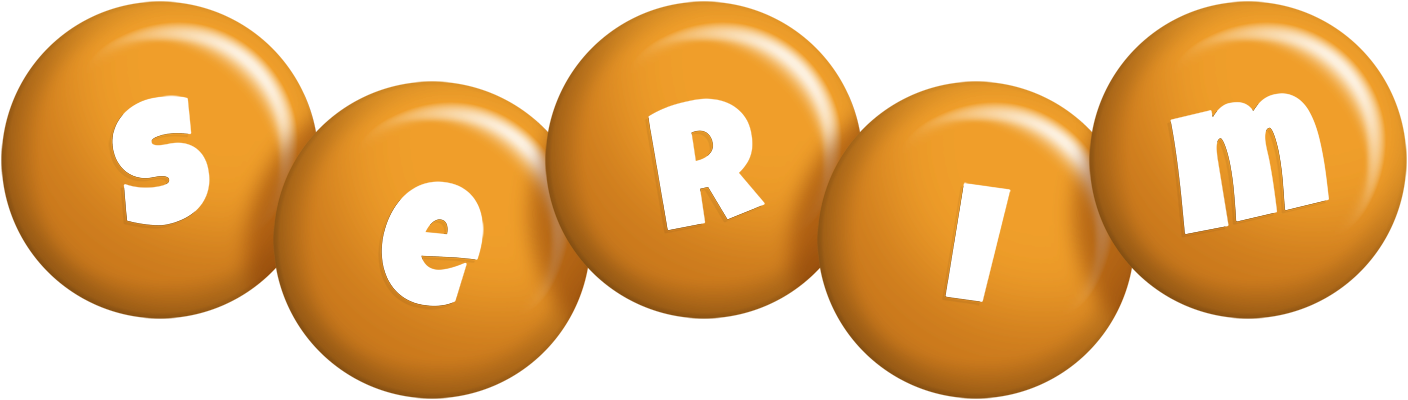 Serim candy-orange logo