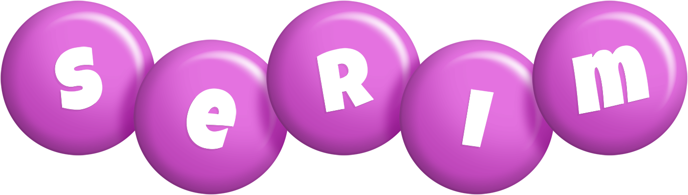 Serim candy-purple logo