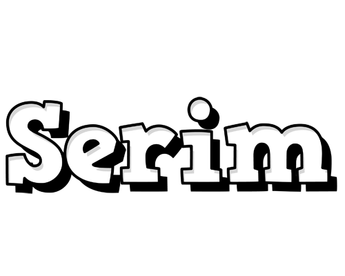 Serim snowing logo