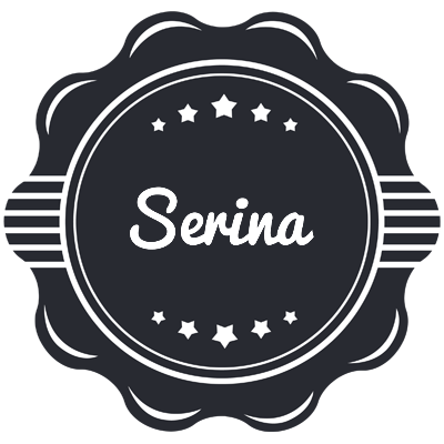 Serina badge logo