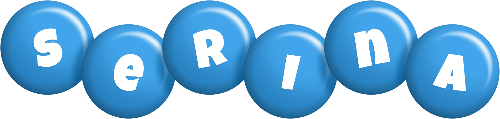 Serina candy-blue logo