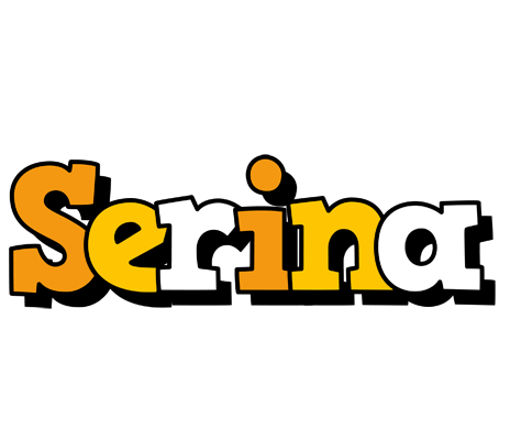 Serina cartoon logo