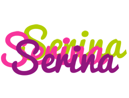 Serina flowers logo