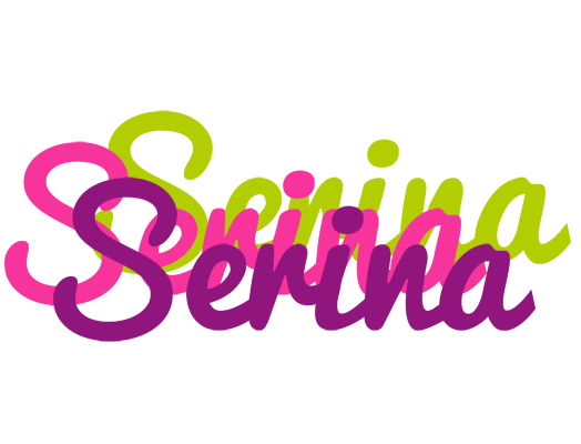 Serina flowers logo