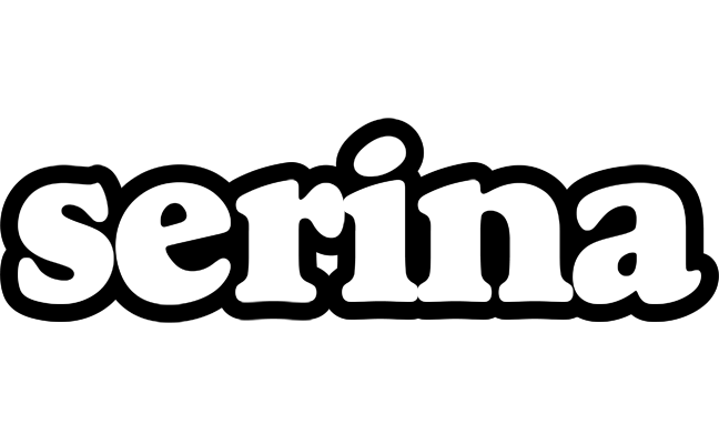 Serina panda logo