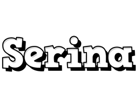 Serina snowing logo