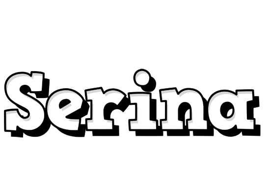 Serina snowing logo