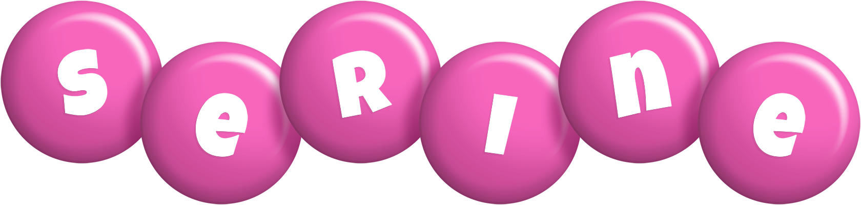 Serine candy-pink logo