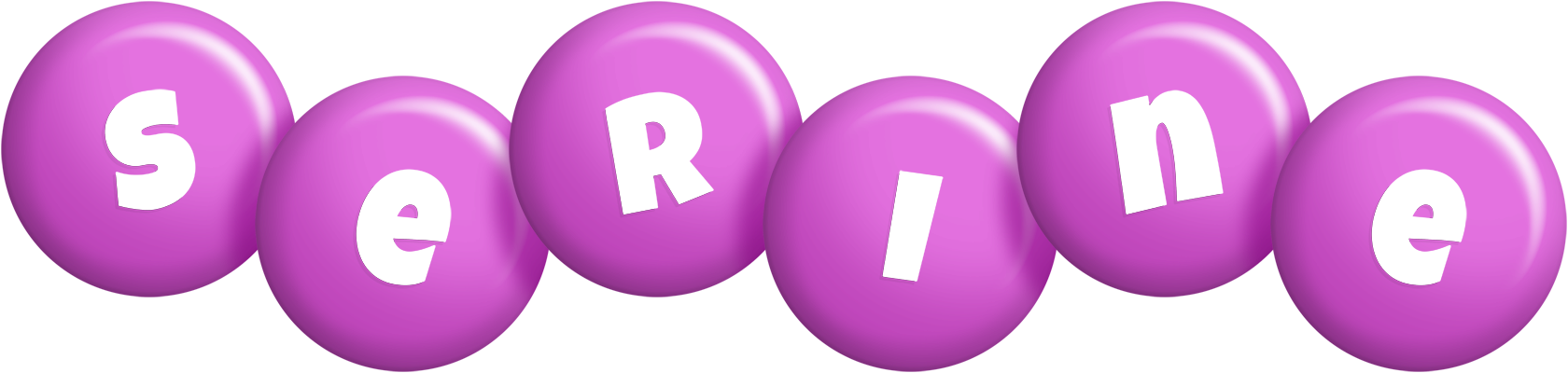 Serine candy-purple logo