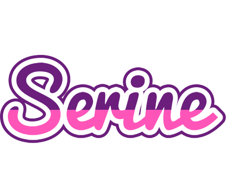 Serine cheerful logo