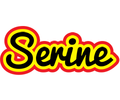 Serine flaming logo