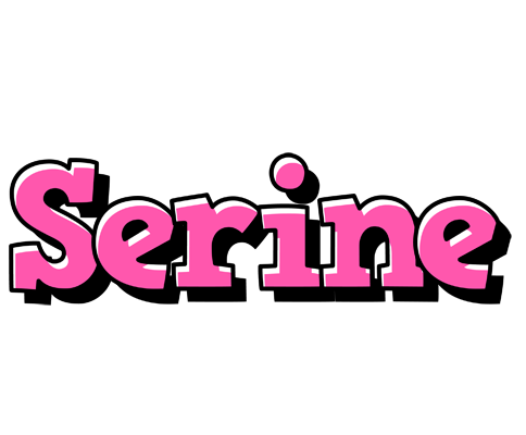 Serine girlish logo