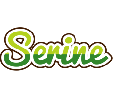 Serine golfing logo