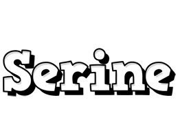 Serine snowing logo