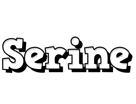 Serine snowing logo