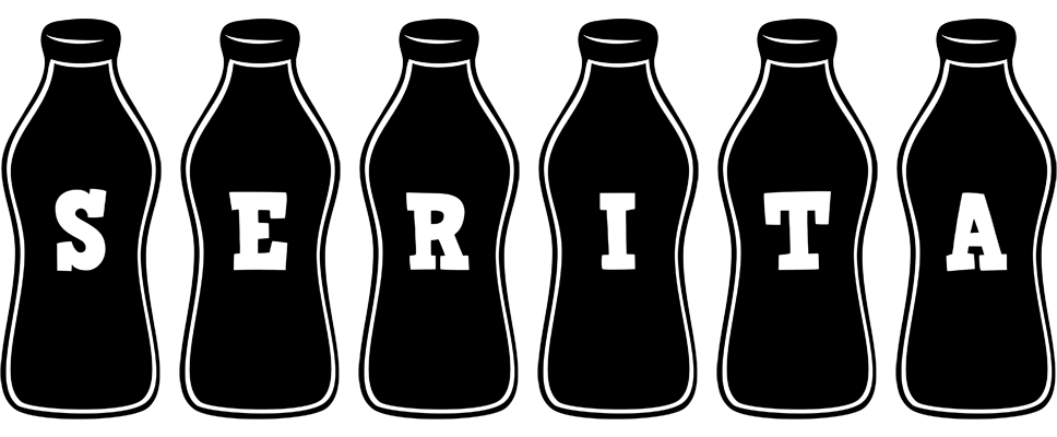 Serita bottle logo