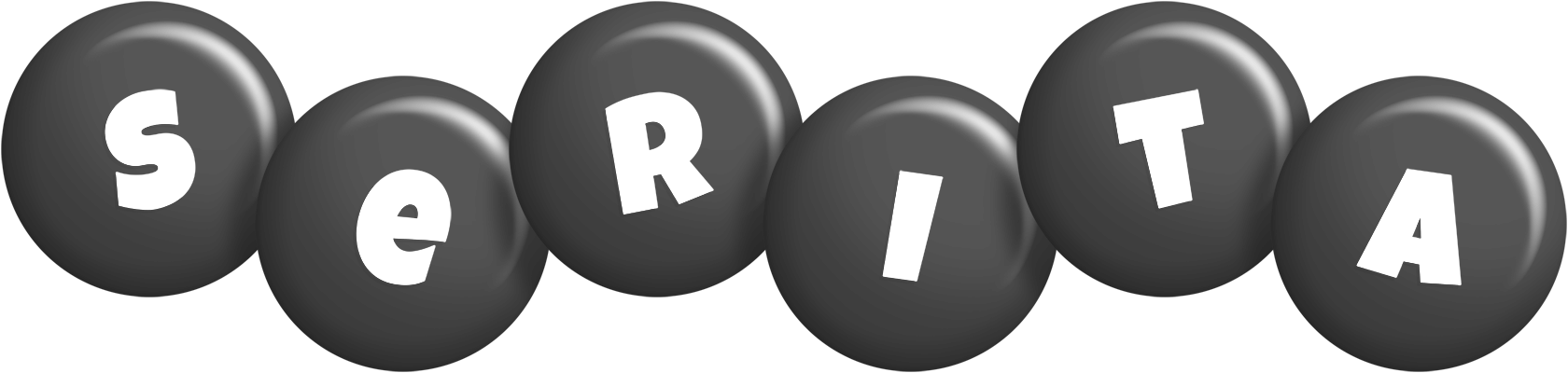 Serita candy-black logo