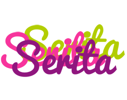 Serita flowers logo