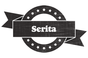 Serita grunge logo