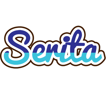 Serita raining logo