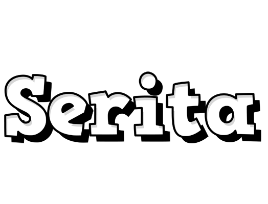 Serita snowing logo