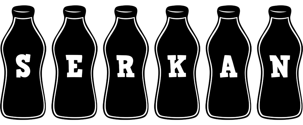Serkan bottle logo