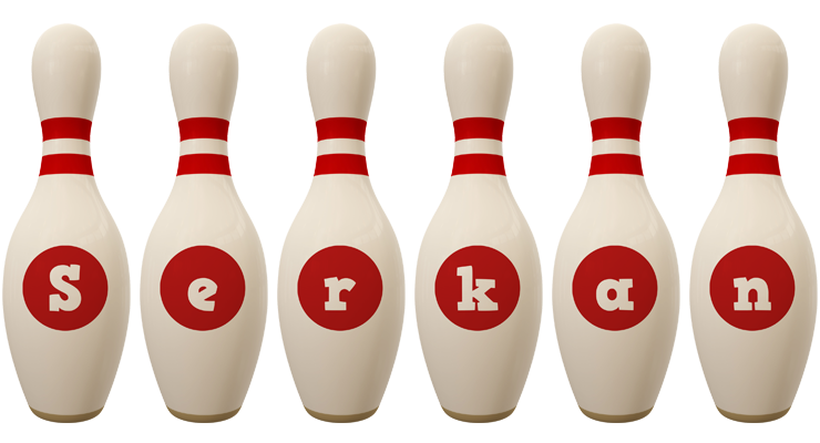 Serkan bowling-pin logo