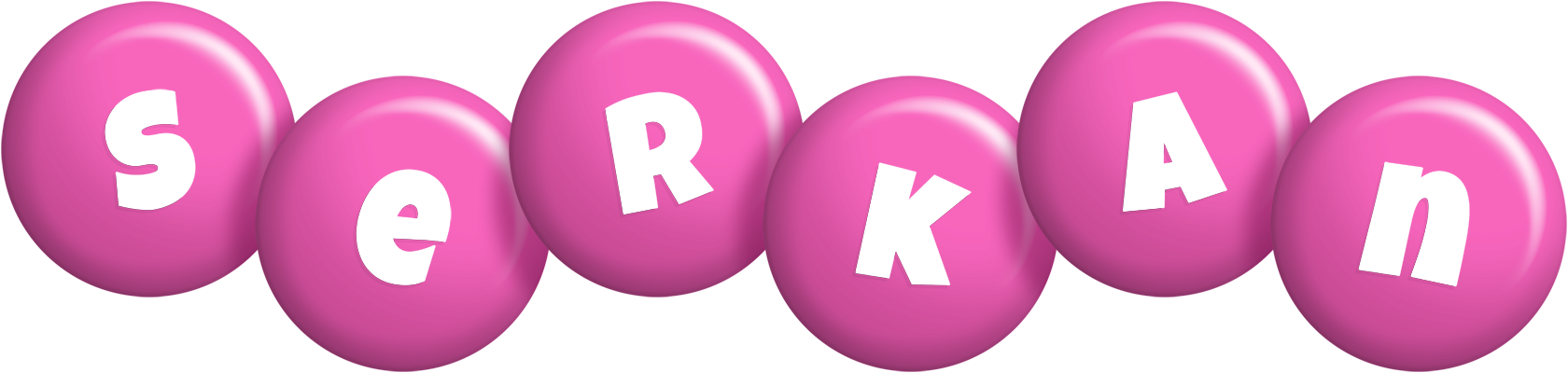 Serkan candy-pink logo