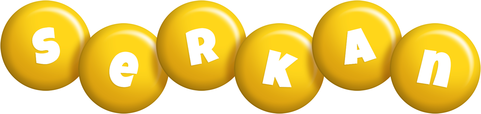 Serkan candy-yellow logo