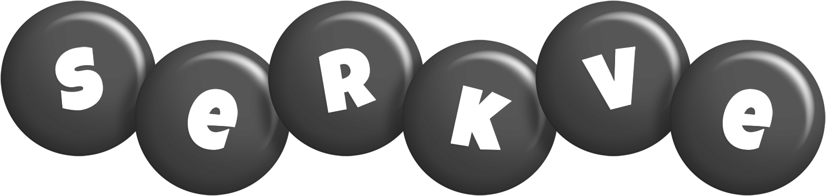 Serkve candy-black logo