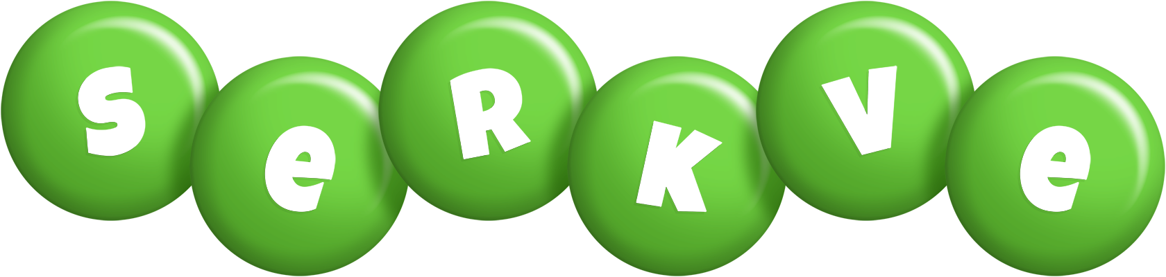 Serkve candy-green logo