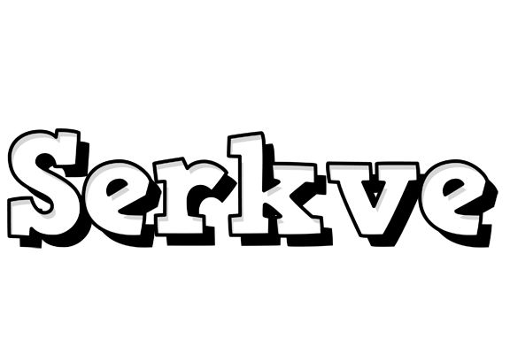 Serkve snowing logo