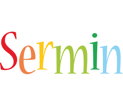 Sermin birthday logo